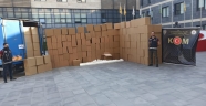 Kahramanmaraş'ta 2,5 milyon kaçak makaron yakalandı