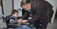 Kahramanmaraş'ta 300 bin mavi kapak 10 engelliye tekerlekli sandalye oldu