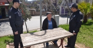 Kahramanmaraş'ta 65 yaş üstü vatandaşların ihtiyacını polis karşılıyor