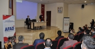 Kahramanmaraş'ta afet farkındalık eğitimi verildi