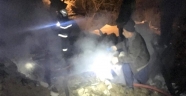 Kahramanmaraş'ta çıkan yangında 5 küçükbaş hayvan telef oldu