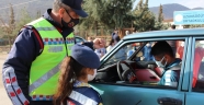 Kahramanmaraş'ta çocuklara uygulamalı trafik eğitimi