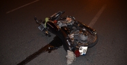 Kahramanmaraş'ta devrilen motosikletin sürücüsü yaralandı