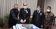 Kahramanmaraş'ta emniyet personeline özel pasta ikramı