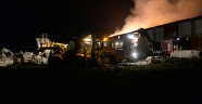 Kahramanmaraş'ta fabrika deposunda çıkan yangın büyük hasara neden oldu