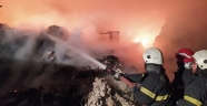 Kahramanmaraş'ta fabrika deposunda çıkan yangın kontrol altına alındı