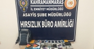 Kahramanmaraş'ta hırsızlık yaptığı iddia edilen iki kişi Gaziantep'te yakalandı
