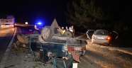 Kahramanmaraş'ta iki otomobilin çarpıştığı kazada 5 kişi yaralandı