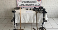 Kahramanmaraş'ta kaçak kazı yapan 4 şüpheli suçüstü yakalandı