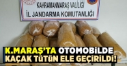 Kahramanmaraş'ta kaçak tütün ele geçirildi