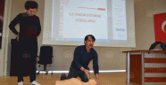 Kahramanmaraş'ta kantincilere ilk yardım eğitimi veriliyor