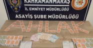 Kahramanmaraş'ta kumar oynadığı belirlenen 37 kişiye, 116 bin lira para cezası verildi