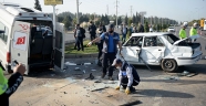 Kahramanmaraş'ta minibüs ile otomobil çarpıştı: 1 ölü, 1 yaralı