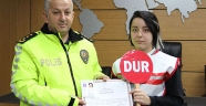 Kahramanmaraş'ta okul geçitlerinde görev alacak kişilere belgeleri verildi