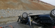 Kahramanmaraş'ta otomobil devrildi: 1 ölü, 1 yaralı