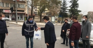 Kahramanmaraş'ta polislere tatlı ikramı