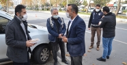 Kahramanmaraş'ta polislere tatlı ve çay ikramı