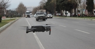 Kahramanmaraş'ta polisten drone ile trafik denetimi