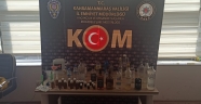 Kahramanmaraş'ta sahte içki operasyonu