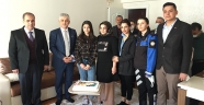 Kahramanmaraş'ta şehit kızına doğum günü sürprizi yapıldı