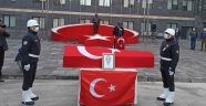 Kahramanmaraş'ta şehit polis memuru için tören