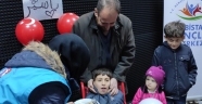 Kahramanmaraş'ta Suriyeli engelli çocuğa doğum günü sürprizi