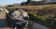 Kahramanmaraş'ta takla atan otomobildeki 6 kişi yaralandı