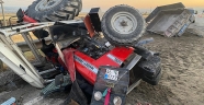 Kahramanmaraş'ta tırla traktör çarpıştı: 2 yaralı