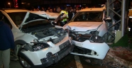 Kahramanmaraş'ta trafik kazaları: 4 yaralı