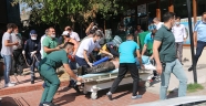 Kahramanmaraş'ta yalıtım malzemesi kokusundan etkilenen 4 işçi hastaneye kaldırıldı