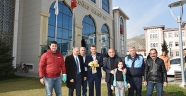 Kahramanmaraş'ta yaralı bulunan şahin tedavi altına alındı
