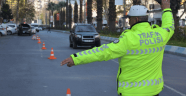 Kahramanmaraş'ta yaya önceliği uygulaması yapıldı