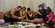 Kahramanmaraş'taki konteyner kentte ilk sahur