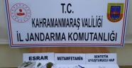 Kahramanmaraş'taki narkotik uygulamasında 21 şüpheliye yasal işlem yapıldı