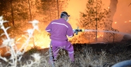 Kahramanmaraş'taki orman yangınına müdahale sürüyor