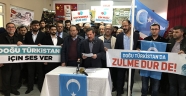 Kahramanmaraş'taki STK'lar Çin'in Doğu Türkistan politikalarına tepki gösterdi