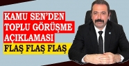 Kamu Sen’den Flaş Toplu Görüşme