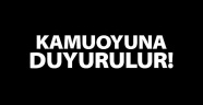 KAMUOYUNUN BİLGİSİNE
