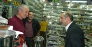 Kapalı Çarşı Esnafı Dertlerini Öztunç'a Söylediler