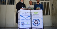KAPI KAPI DOLAŞIP SIFIR ATIK PROJESİNİ ANLATTILAR