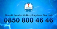 KASKİ’DE BORÇ SORGULAMAK ÇOK KOLAY: 0850 800 46 46
