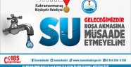 KASKİ’DEN SU TASARRUFU UYARISI
