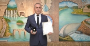 KASKİ PERSONELİ MİKAİL TÜRKMEN’E KIZILAY’DAN ALTIN MADALYA