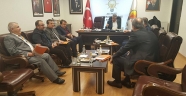 KAYNAK, İLÇE BELEDİYE BAŞKANLARI İLE BİR ARAYA GELDİ