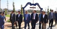 KAYNAK; TÜRKOĞLU'NUN EN PRESTİJLİ PROJESİNİ YERİNDE İNCELEDİ
