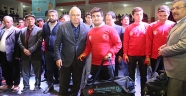 KINALI KUZULAR ASKERE UĞURLANDI
