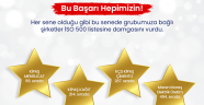KİPAŞ HOLDİNG İSO 500’DE YİNE ZİRVEDE