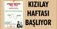 KIZILAY HAFTASI BAŞLIYOR