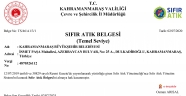 KMBB’ye Temel Seviye Sıfır Atık Belgesi