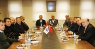 KMTSO BAŞKANI ZABUN, TİCARET BORSASI YÖNETİMİ İLE BİR ARAYA GELDİ